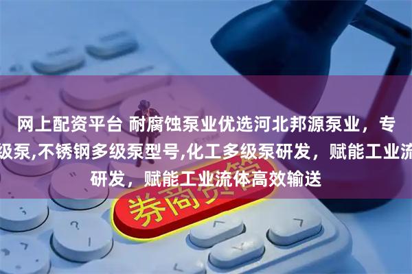 网上配资平台 耐腐蚀泵业优选河北邦源泵业，专注耐腐蚀多级泵,不锈钢多级泵型号,化工多级泵研发，赋能工业流体高效输送