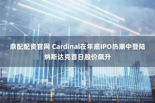 鼎配配资官网 Cardinal在年底IPO热潮中登陆纳斯达克首日股价飙升