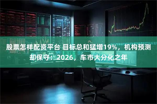 股票怎样配资平台 目标总和猛增19%，机构预测却保守：2026，车市大分化之年